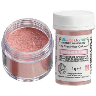 Prachová farba Shimmer Pink 4g