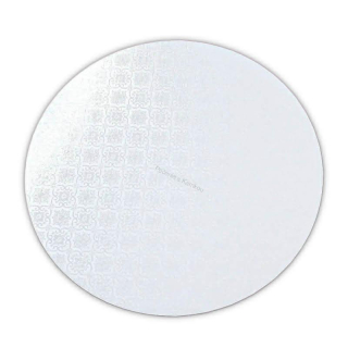 Podnos drevený biely 25cm