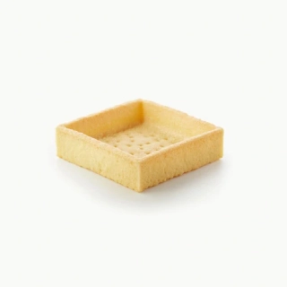 Tartaletky štvorec maslové sladké 7cm 96ks