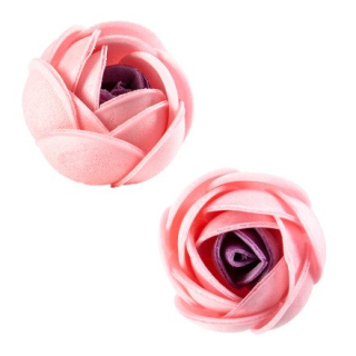Oblátková fuchsia svetlo-ružovo-fialová 4cm / 49639