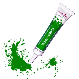 Gélová farba Saracino - Green 20g