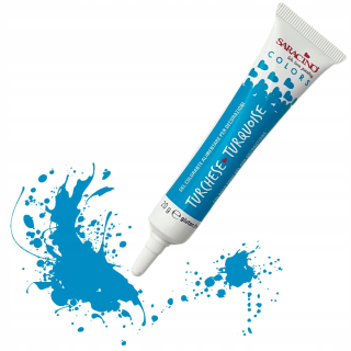 Gélová farba Saracino - Turquoise 20g