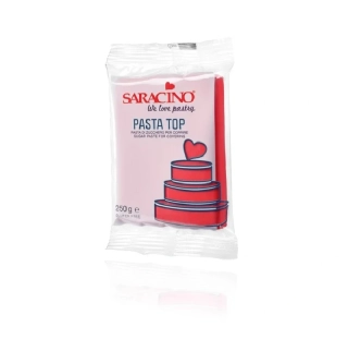 Saracino - Poťahová hmota top red 250g
