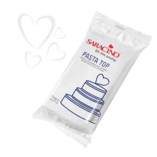 Saracino - Poťahová hmota top white 1kg