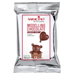 Saracino - Modelovacia čokoláda tmavá 250g