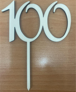 Zápich drevený 100