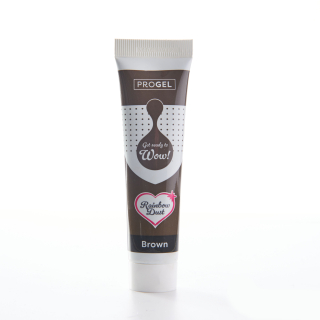Gélová farba RD ProGel - Brown 25g