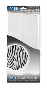 Plastová otláčacia fólia PME - bold zebra