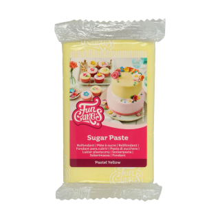 FunCakes fondant - Pastel yellow 250g